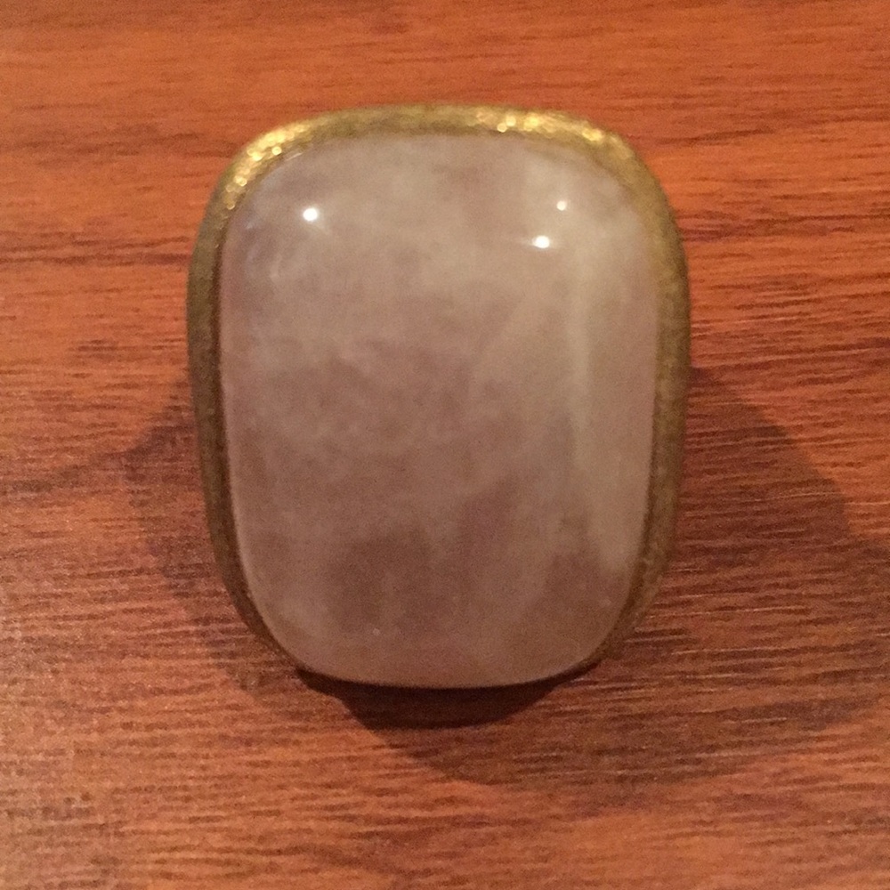 Rose Quartz Stone Ring
